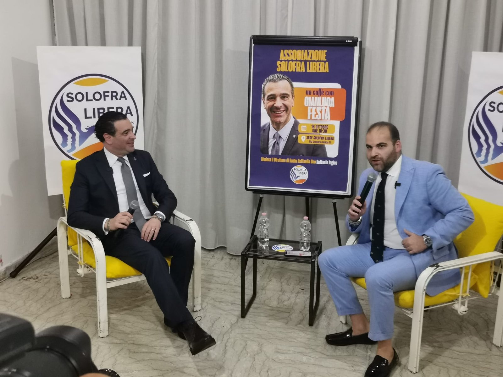 Festa è già in campagna elettorale: “Ho cacciato i mercanti dal tempio